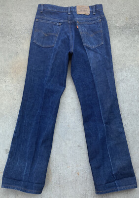 Vintage Levis 517 Jeans Orange Tab Made In USA 33 30 Measure 32.5 