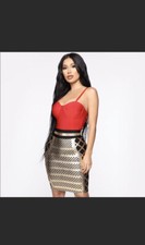 Sexy Red Bandage Bodycon Drees S