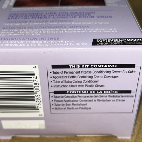 Dark And Lovely Color Gloss Ultra Radiant Hair GO INTENSE 66 Spicy Red - Picture 17 of 24