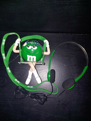 M&M's Groovy Green Radio ヘッドフォン付き s-l400.jpg