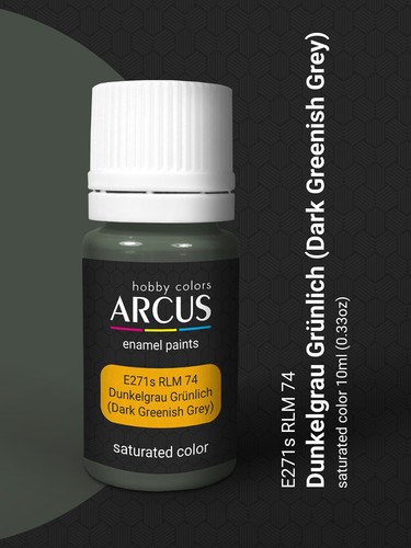 Enamel Paint Set ANR Fighters Over Northern Italy 6 Colors 10ml Arcus #E4012 - Picture 7 of 14