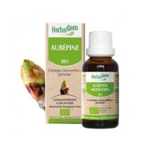 Herbalgem Aubépine BIO bourgeon 30 ml, Nervosité, sommeil, activité cardiaque