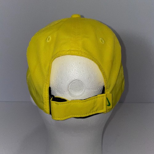 Women's Oregon Ducks Nike Legacy91 Dri-Fit Baseball Cap Yellow Throwback - Picture 5 of 7