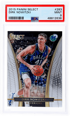2015 Panini Select Dirk Nowitzki #283 PSA 9 | eBay