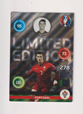 PANINI ADRENALYN XL EURO 2016 CRISTIANO RONALDO (PORTUGAL) LIMITED EDITION