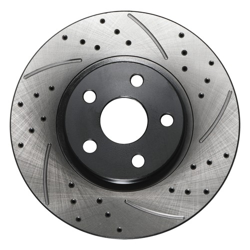 DISCOS DE FRENO DELANTEROS PERFORADOS RANURADOS 275 MM PARA TOYOTA CELICA T-SPORT 140 190 1999+ - Imagen 3 de 9
