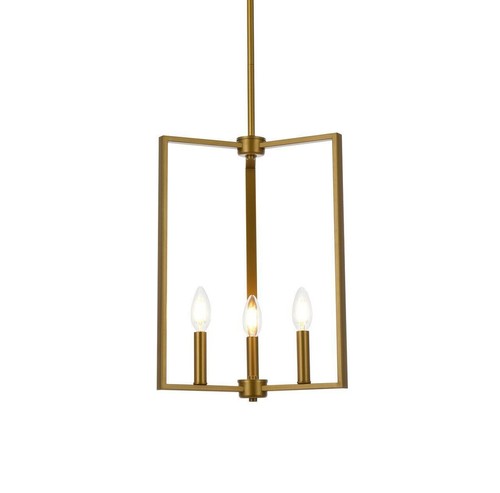 Chandelier Pendant Modern Brass Candle Light Fixture Kitchen Island Dining Room - Picture 7 of 7