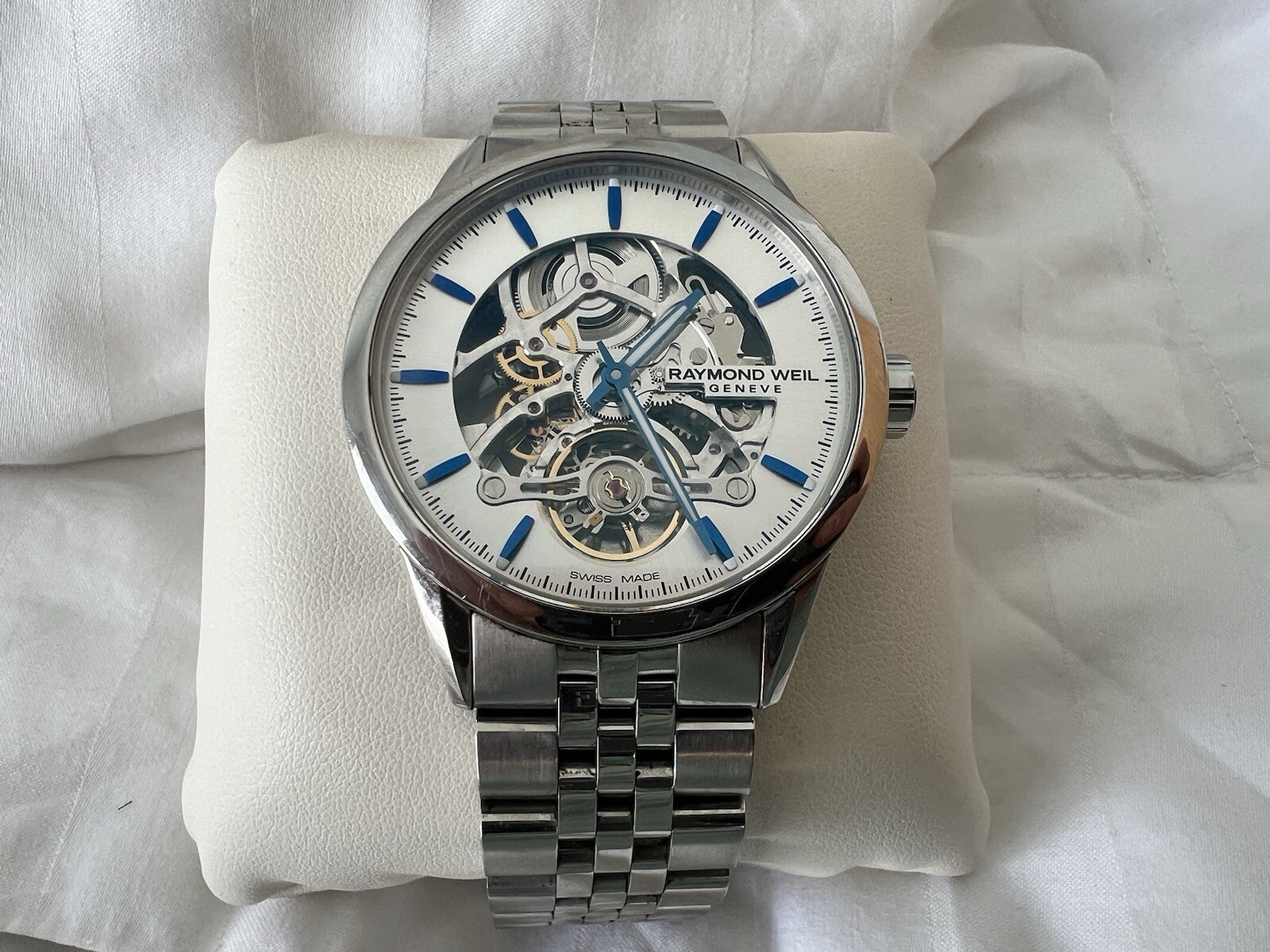 Raymond Weil Skeleton Watch 41mm 2785-ST-65001 Geneva