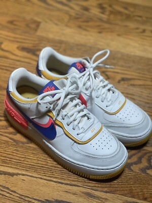 nike air force 1 shadow white flash crimson astronomy blue