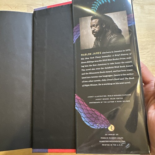 Marlon James / BLACK LEOPARD RED WOLF Signed 1st Edition 2019 - Picture 10 of 15