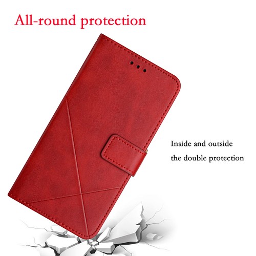 For iPhone 6 7 8 X XR 11 12 Pro Max Magnetic Flip Holder Wallet Phone Case+Strap - Picture 43 of 52