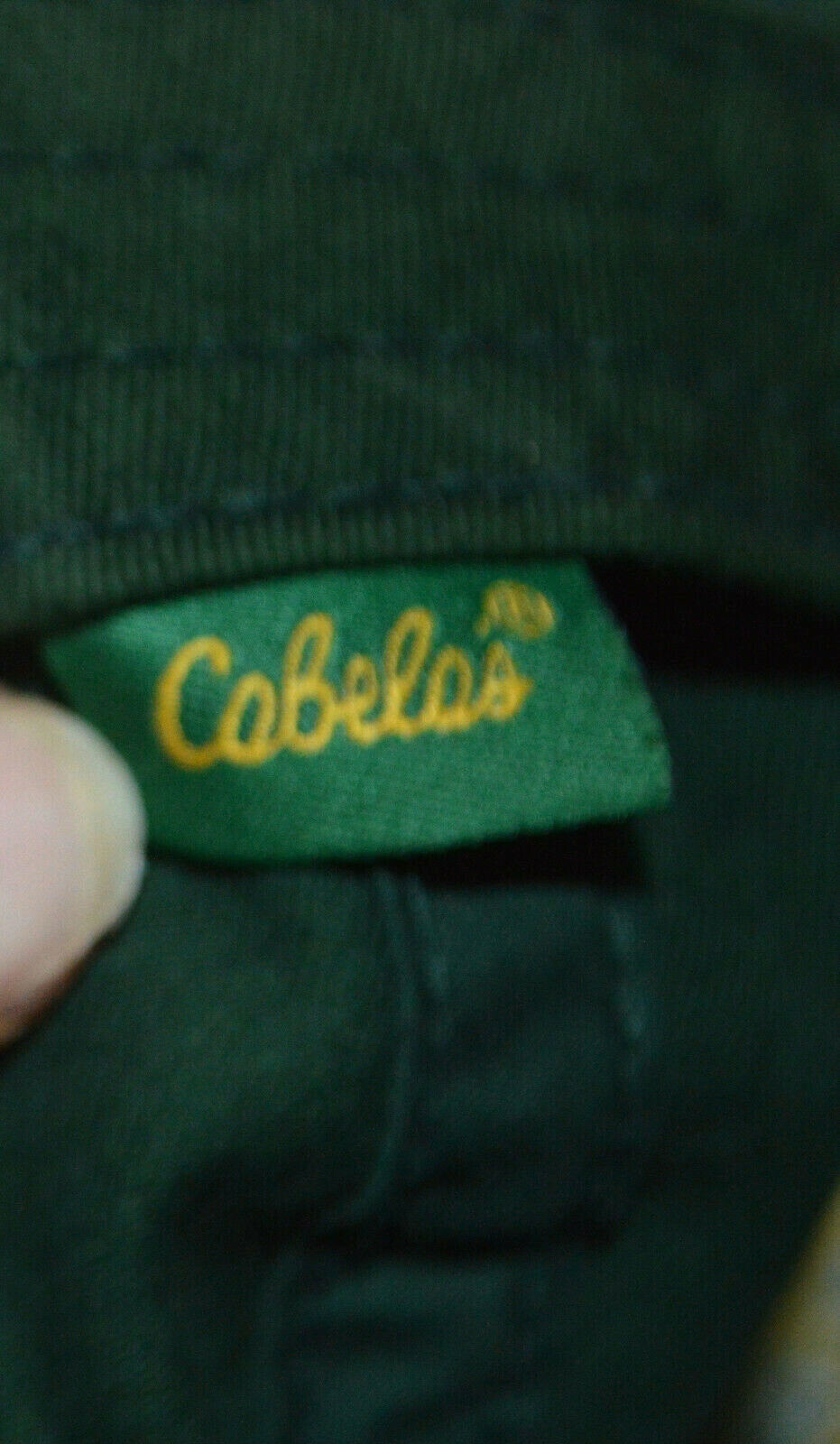 CABELAS Hat Strapback Stitched Raised Lettering  … - image 8