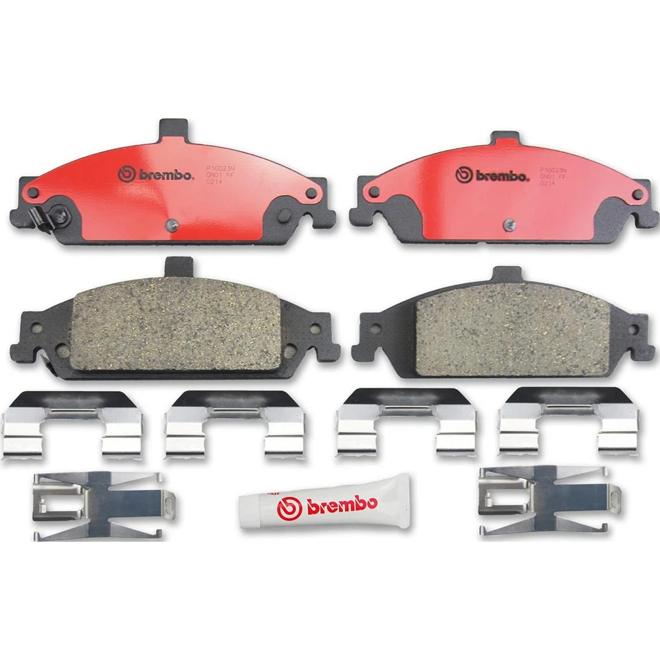 Se adapta a rotores de freno delanteros Oldsmobile Cutlass 1997-1999 y pastillas de freno de cerámica Brembo Foto 2 de 4