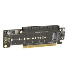 PCIE X16 Expansion Card M.2 NVMe Split Adapter X8 X4 X4 Support PCIE4.0 3.0