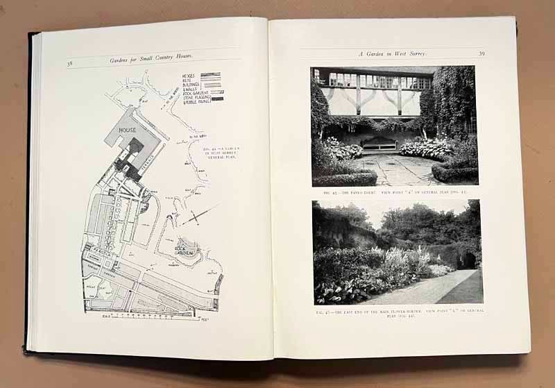 GERTRUDE JEKYLL Sir Lawrence Weaver GARDENS for SMALL COUNTRY HOUSES 1927 6th Ed