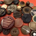 Vintage - Large Collection Celluloid Buttons - Great Variety — photo 7