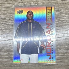 2021 Upper Deck Goodwin Champions Michael Jordan Platinum Legacy Insert #MJP-10
