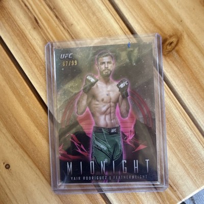 Topps Midnight UFC Yair Rodriguez #80 Serial Numbered 67/99 (99 Print Run)