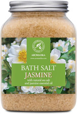 Bath Sea Salt Jasmine 46 Oz 1300G - Bath Salts with Jasmine Essential Oil for