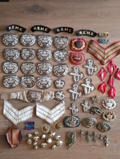 Vintage British Army Collection. REME . Badges . Insignia .