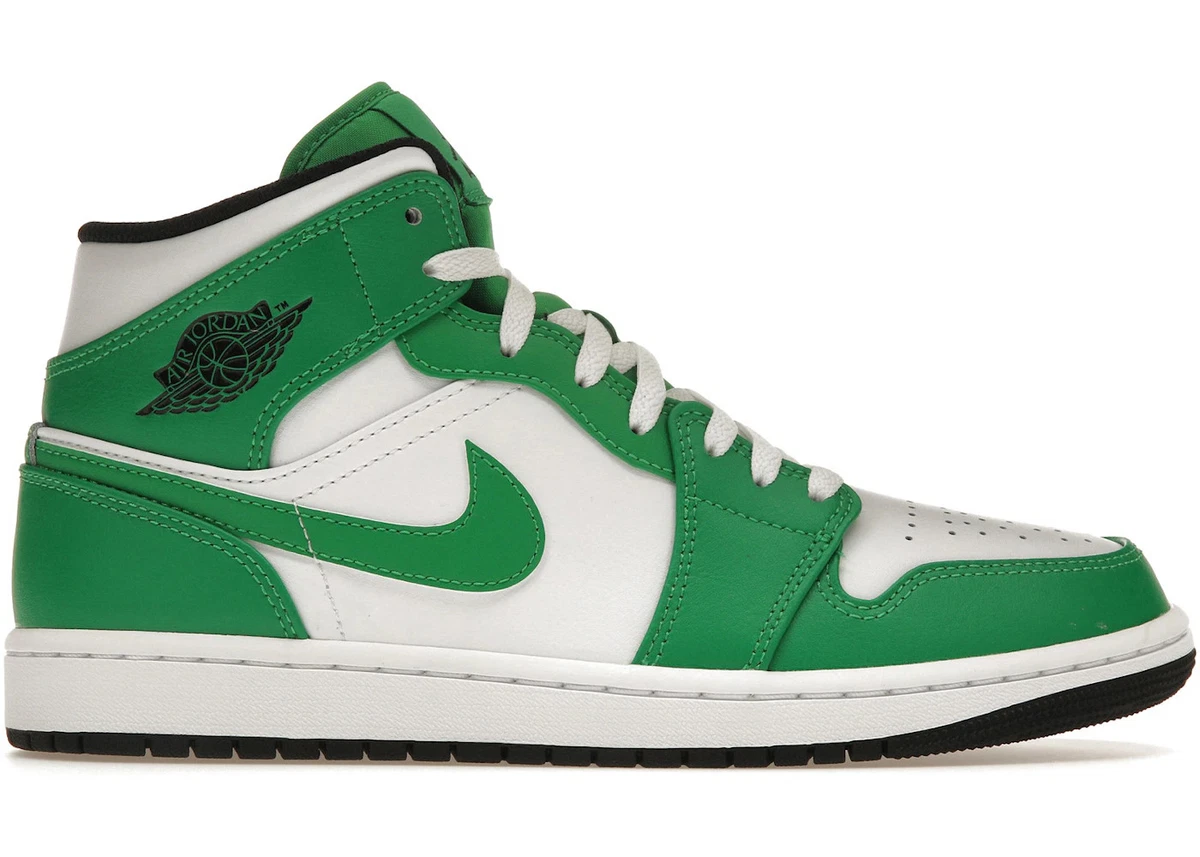 Jordan 1 Mid Lucky Green for Sale - Authenticity Guaranteed - eBay