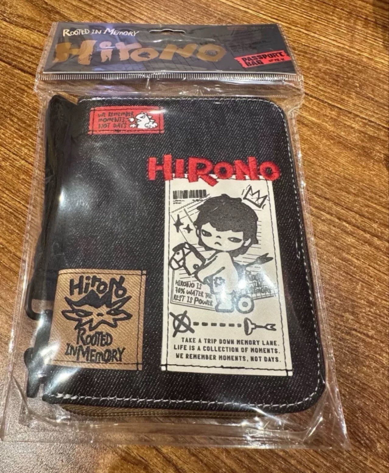 Hirono Echo Series Passport Storage Bag New Gift Authentic