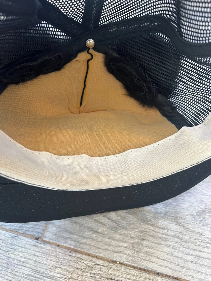 Gorra de béisbol de felpa de oso negro sombrero Chicago Bears cabeza vintage EE. UU. Wilkinson años 80 Foto 4 de 4