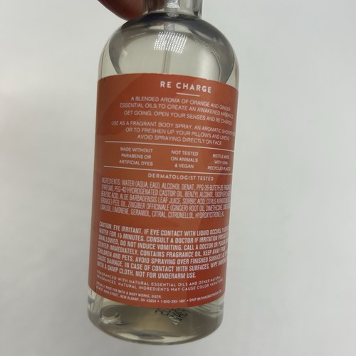 Bath Body Works Aromatherapy Re Charge Orange Ginger Lotion Essential Oil Mist - Picture 5 of 9