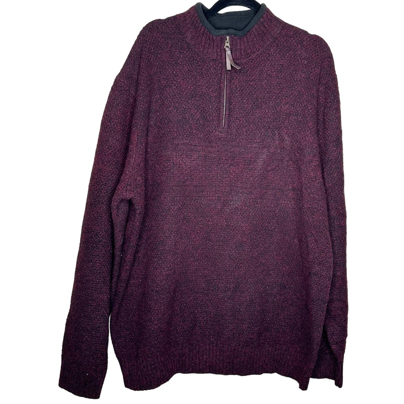 Pendleton Quarter Zip Sweater Pullover Washable W… - image 1