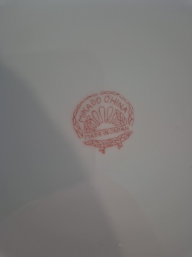 Vintage 1938 Mikado (MI01) China • Japan • Covered Vegetable Serving Dish - Picture 5 of 7