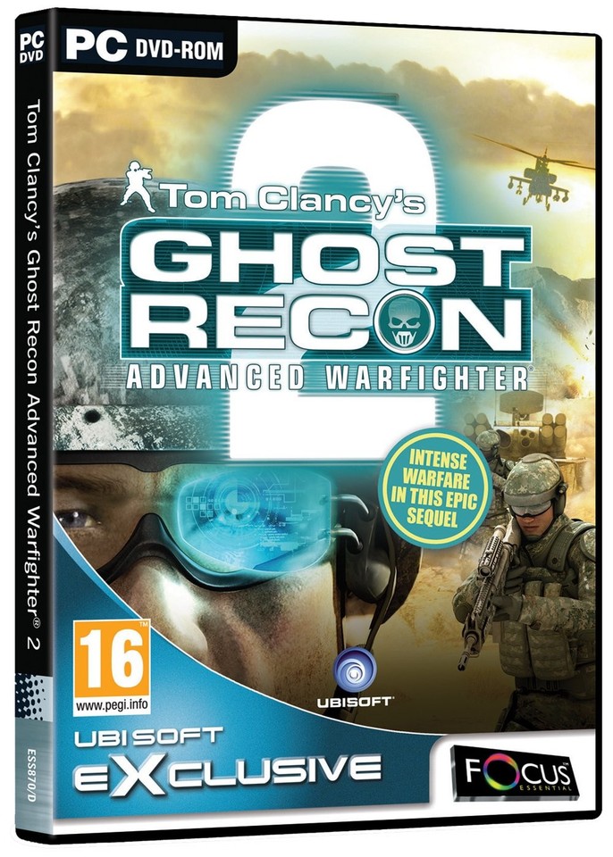 Ghost Clancy Tom Clancy's Ghost Recon Advanced Warfighter 2 (PC DVD) (PC) (UK IMPORT ...