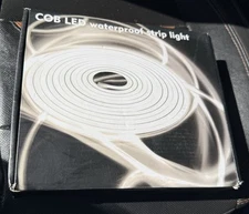 ALITOVE 32.8ft COB Led Light Strip Daylight White 6500K Super Bright 24V 4557