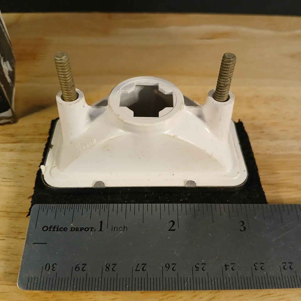 Corvette C3 1968 interior conjunto de luz de señalización lateral transparente GM #916581 como nuevo OEM Foto 4 de 4