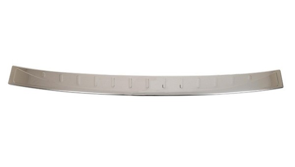 Protezione Paraurti Posteriore In Acciaio Inox Cromato Lucido Per Vw T6...-image