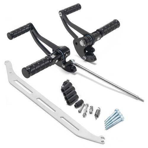 Billet Forward Controls for Yamaha XVS650 V Star 650 Classic Custom Silverado - Picture 9 of 12