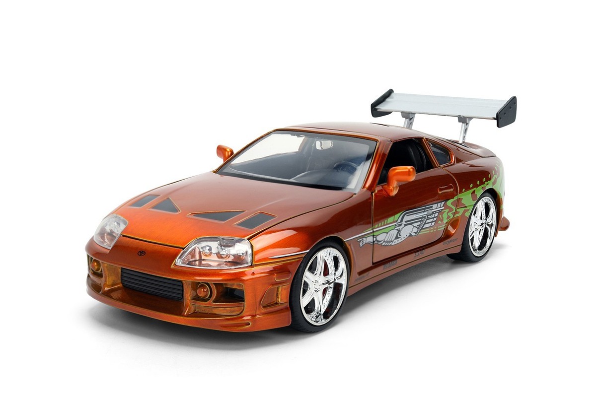 JADA 25th Yrs Fast & Furious 1:24 Brian Toyota Supra Brush Finish