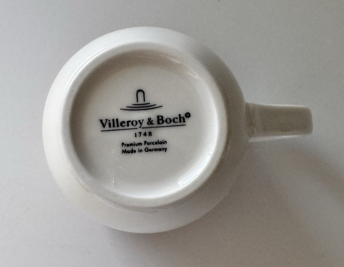 TAZA DE JARDÍN VILLEROY & BOCH ROSA 9,5 OZ NUEVA CON ETIQUETAS - Imagen 4 de 4