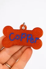 Hand Made Custom Pet Tags Made From Resin