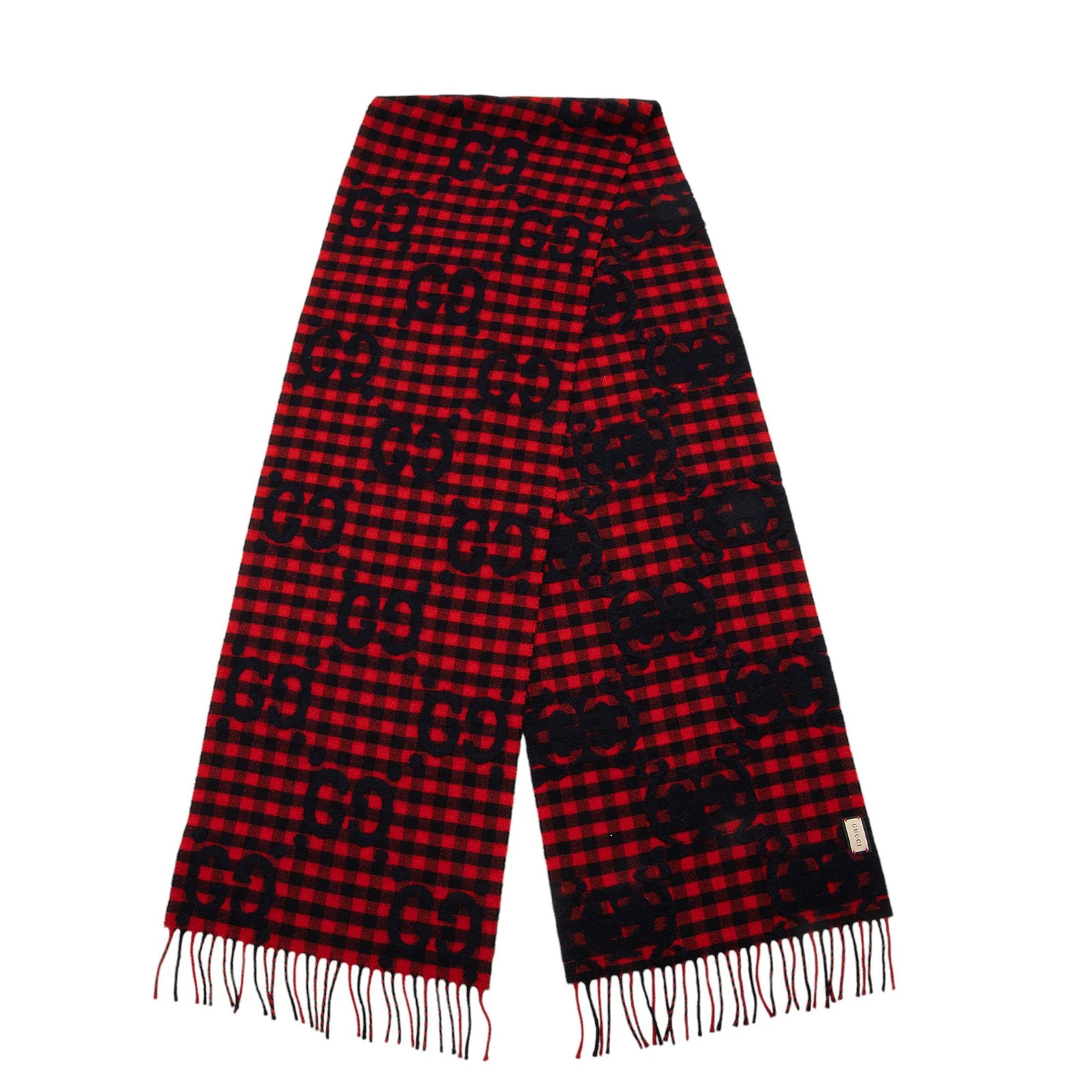 Foulard Gucci laine Diamcheck GG
