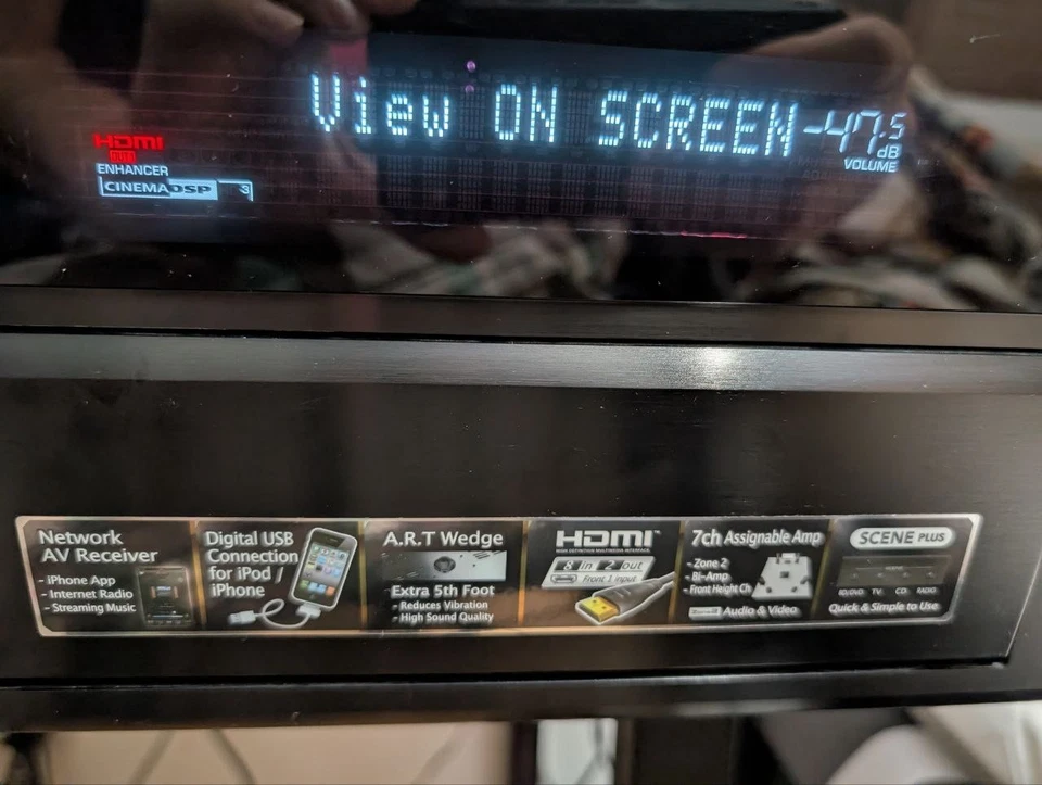 Yamaha RX-A1010 Aventage Natural Sound AV Receiver - Bild 3 von 4