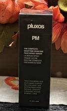 Pluxos PM COMPLETE NIGHTTIME SKINCARE Routine Face Spray Serum New Sealed
