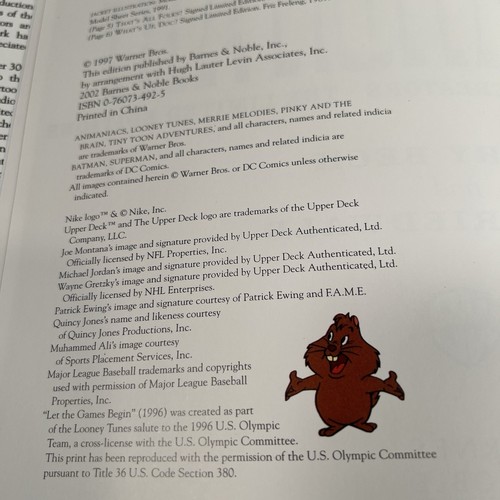 1997 Warner Bros. Animation Art Book J Beck & W Friedwald Barnes & Noble Edition - Picture 2 of 14