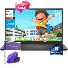 Dell Inspiron 15.6" Touch Laptop Core i5-1334U UpTo 64GB RAM, 2TB SSD Win 11 Pro