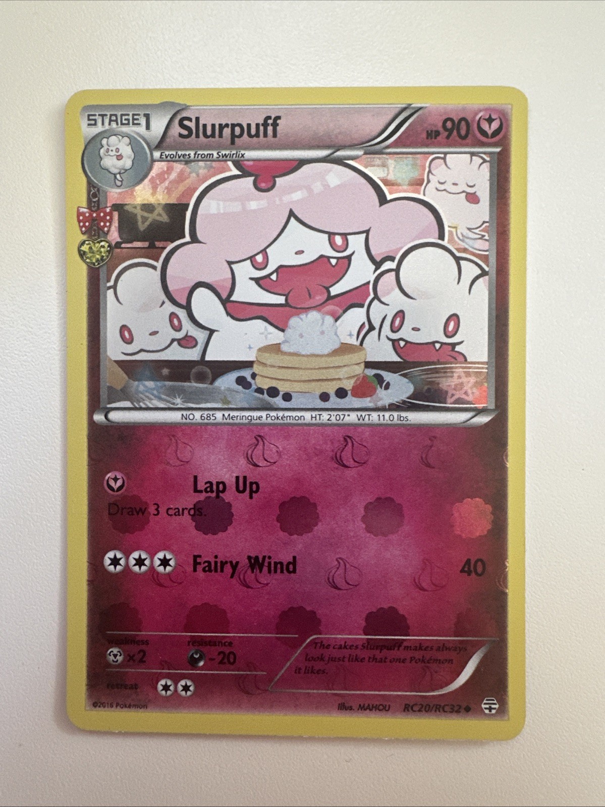 Slurpuff RC20/RC32 – Radiant Collection – Generations – Pokémon TCG