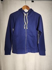 Pact Organic Cotton Women's Midnight Blue Sweatshirt Zip Up Hooded XS New