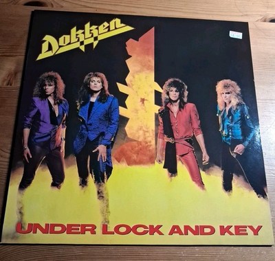   Dokken - Under Lock and Key - LP Vinyl 960 458-1(VG+/VG+) Germany 1985