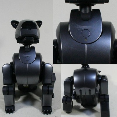 Sony Aibo ERS-210 2nd Gen Black Robot Pet Dog [Battery Cell