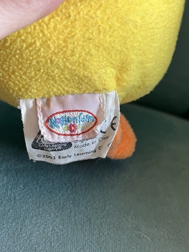 ELC Blossom Farm Yellow Duck Soft Toy Plush With Quacking Sound WORKING 2003 - Picture 3 of 7