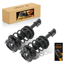 Front Struts w/ Coil Springs Driver Passenger Side for Hyundai Elantra 00-06