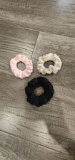 crochet scrunchies pack of 3 or individual